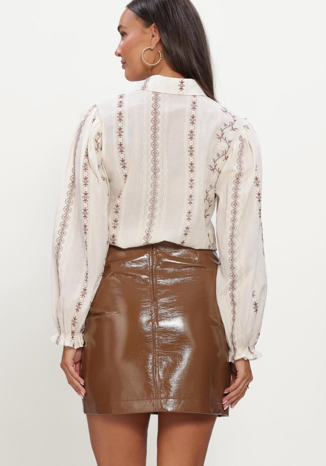 Gebroken wit YDENCE  BLOUSE ALINE - large
