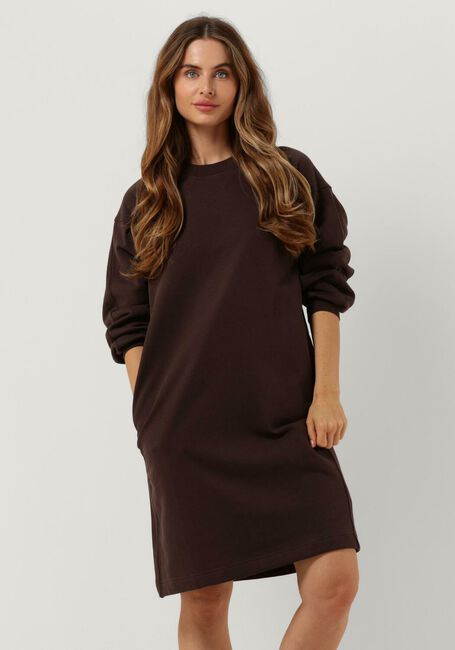 ESMÉ STUDIOS Mini robe HAZEL SWEAT DRESS en marron - large