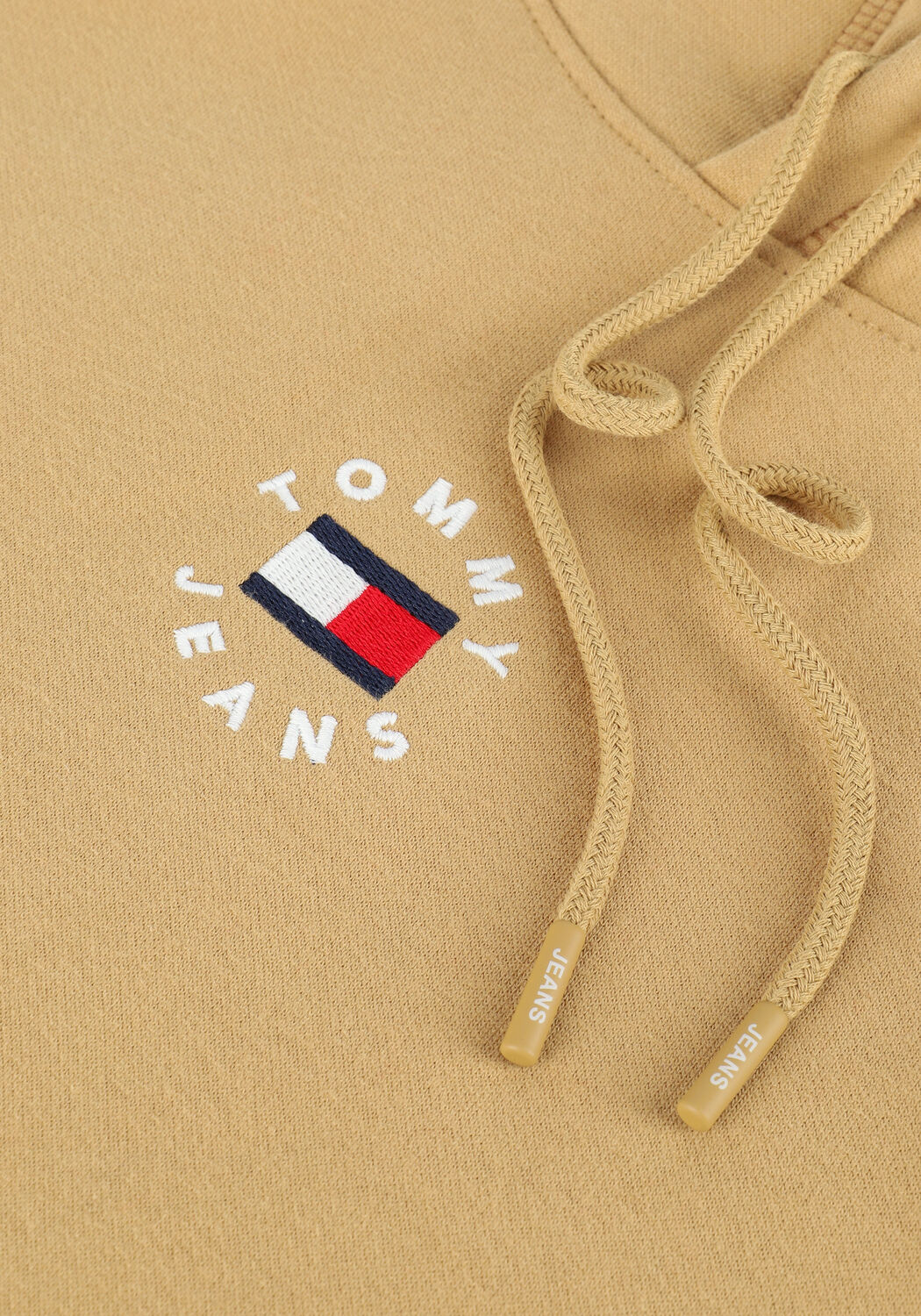 TOMMY JEANS Chandail TJM TINY TOMMY CIRCULAR HOODIE Kaki - large