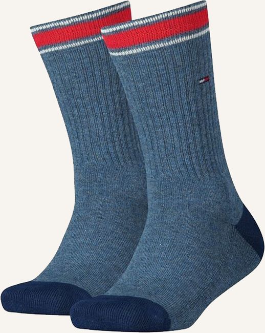 Blauwe TOMMY HILFIGER Beenmode TH KIDS ICONIC SPORTS SOCK 2P Blauwe TOMMY HILFIGER Beenmode TH KIDS ICONIC SPORTS SOCK 2P - large