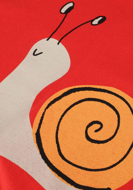Jelly Mallow T-shirt SNAIL T-SHIRT en rouge - large
