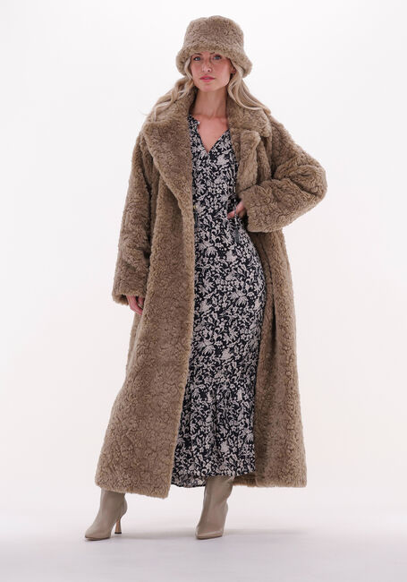 IBANA Manteau Teddy CUDDLE en marron - large