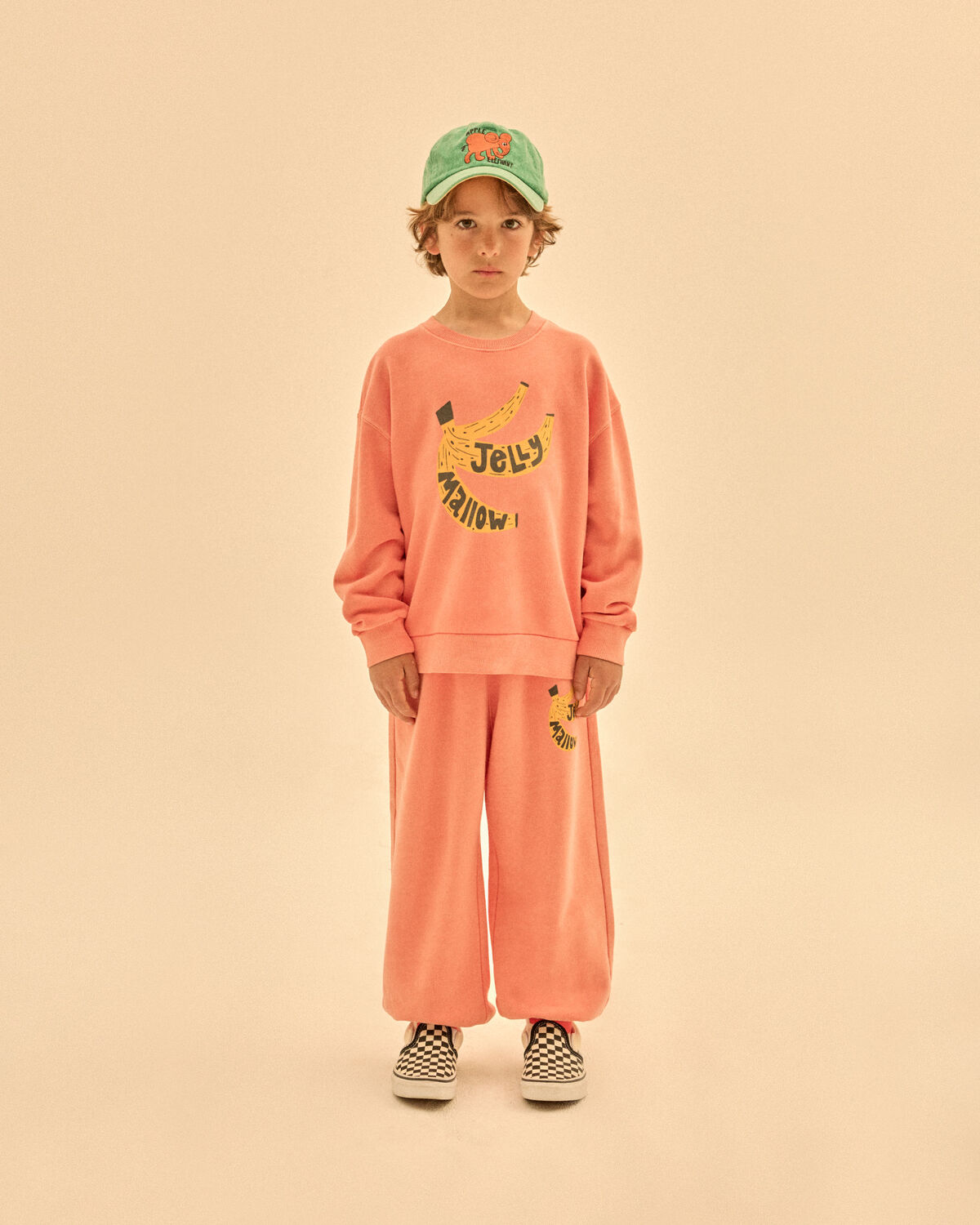 Jelly Mallow Chandail BANANA PIGMENT SWEATSHIRT - large