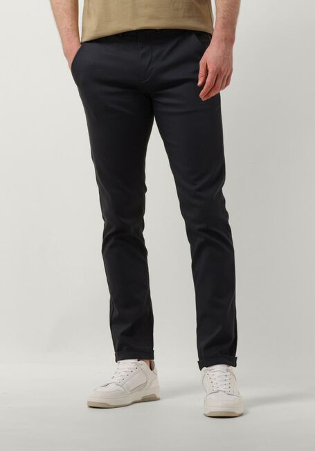 CAST IRON Chino RISER CHINO STRETCH Bleu foncé - large