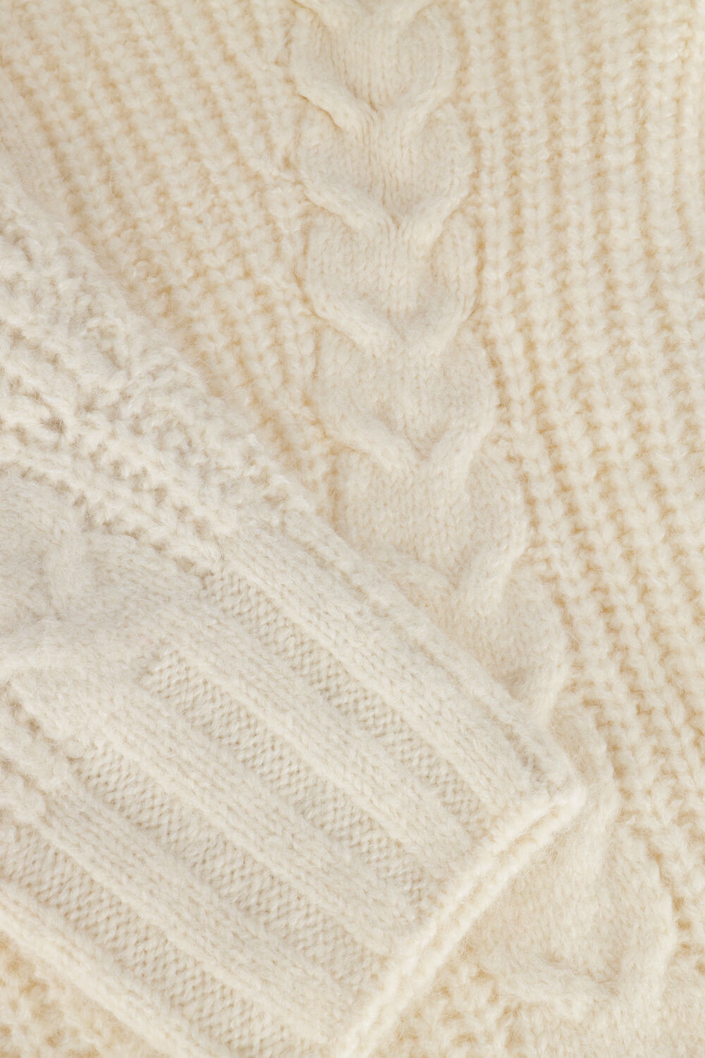 SILVIAN HEACH Col roul&eacute; SWEATER CEZAR Cr&egrave;me - large