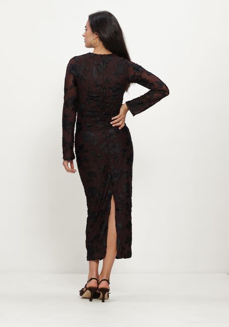 Y.A.S. Robe maxi YASMARENA LS LONG DRESS S en marron - large