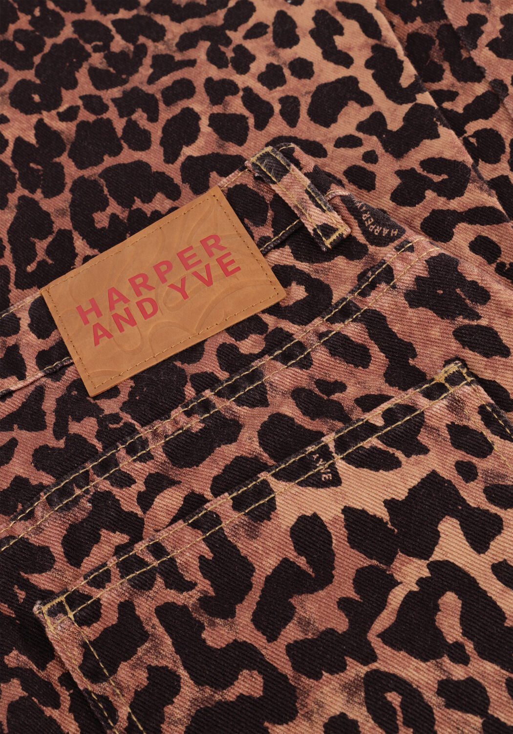 HARPER & YVE Flared jeans MAYRA-PA en marron - large