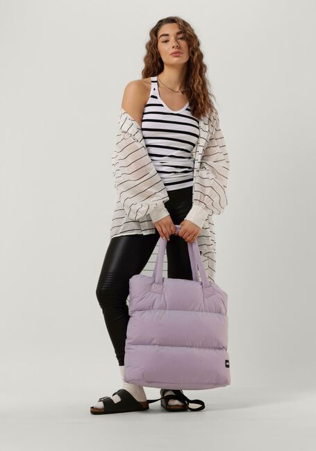 Witte 10DAYS Top THE WRAPPER STRIPE Witte 10DAYS Top THE WRAPPER STRIPE - large