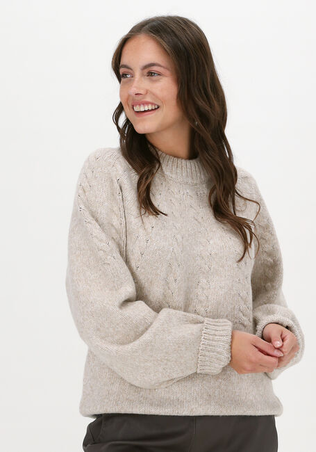 ENVII Pull ENVALENTIN LS KNIT 5255 en beige - large