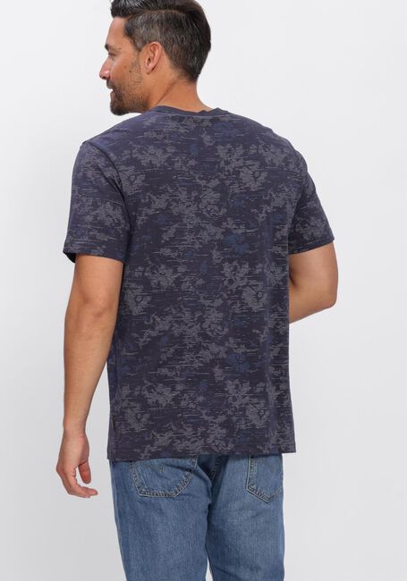 PME LEGEND T-shirt AOP COTTON SLUB en bleu - large