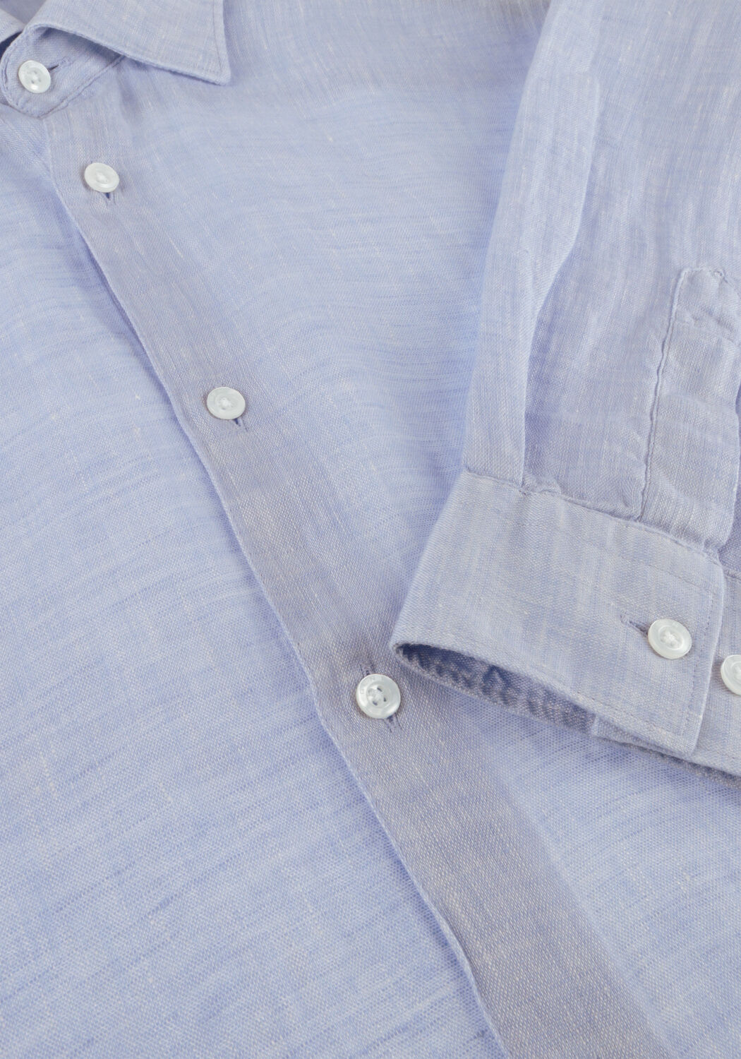 GENTI Chemise d&eacute;contract&eacute; LINNEN S7054-1120 Bleu clair - large