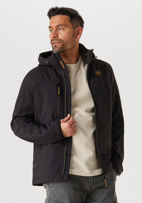 PME LEGEND Jack SEMI LONG JACKET SUCCESSOR 3L SOFT SHELL en noir - large