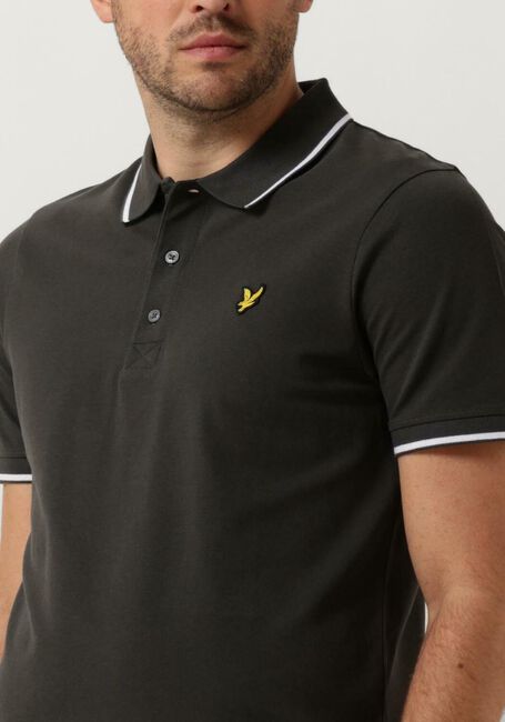 LYLE & SCOTT Polo TIPPED POLO SHIRT Gris foncé - large