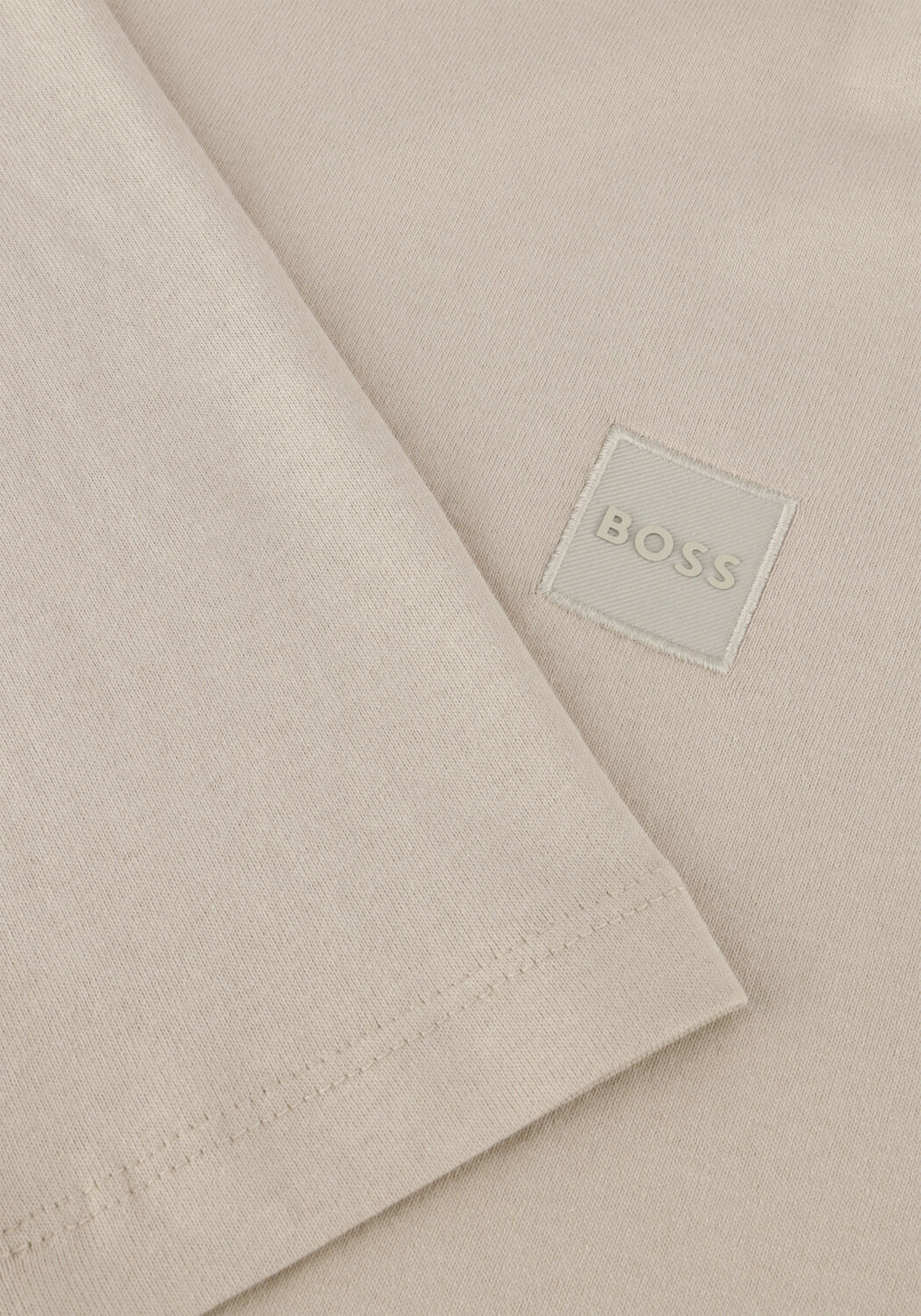 Beige BOSS ORANGE T-shirt TACKS - large