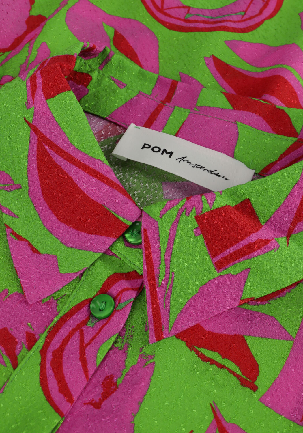 Multi POM AMSTERDAM Midi jurk AFRQUE DRESS - large