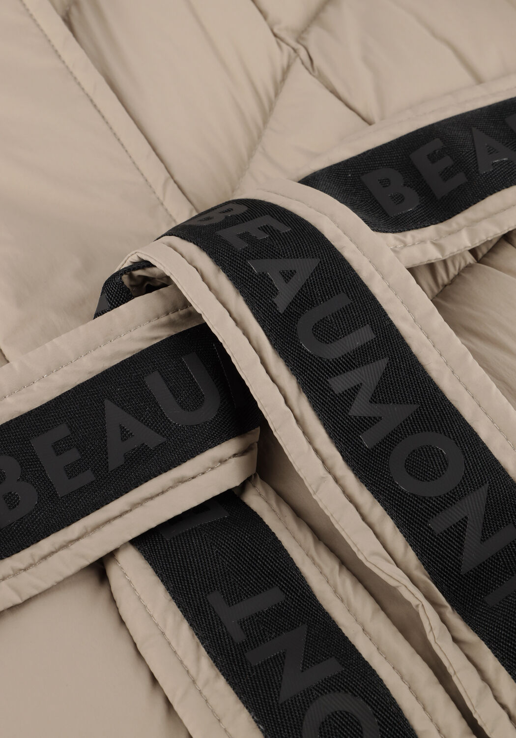 Zand BEAUMONT Gewatteerde jas VALENTINA LONG COAT - large