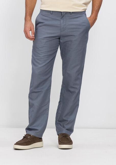 SELECTED MEN Pantalon SLH196-STRAIGHT MILES LINEN  BLEND PANT en gris - large