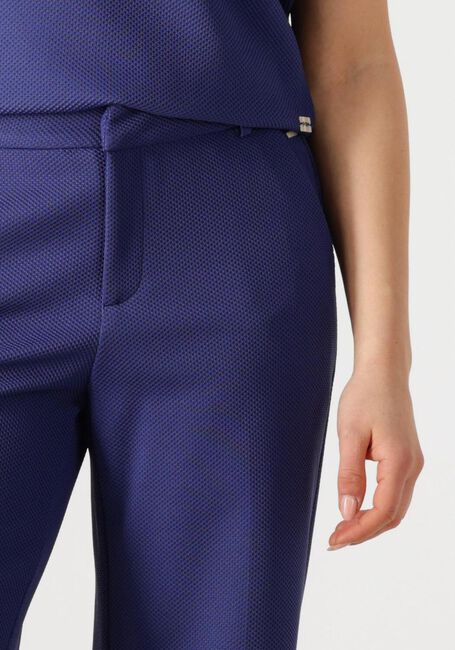 Donkerblauwe POM AMSTERDAM Pantalon WIDE LEG PANTS SAPPHIRE - large