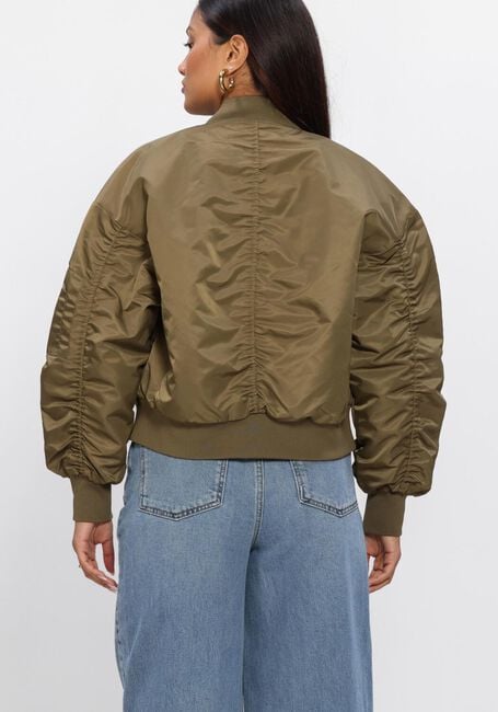 Groene MY ESSENTIAL WARDROBE Jack HELGAMW SHORT BOMBER JACKET - large