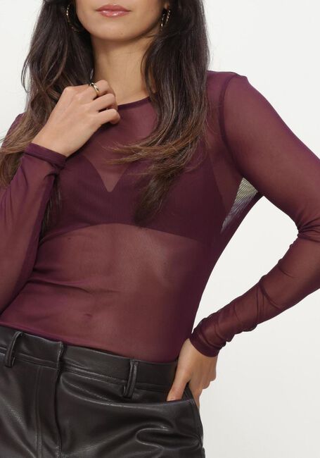 MSCH COPENHAGEN Haut MSCHJANIE ILLENORA TOP en violet - large