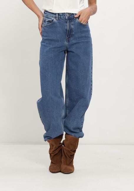 SELECTED WOMEN Mom jeans SLWBARREL BEA-KORI HW JEANS en bleu - large
