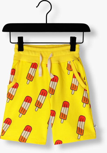 CARLIJNQ Pantalon courte POPSICLE - BERMUDA en jaune - large