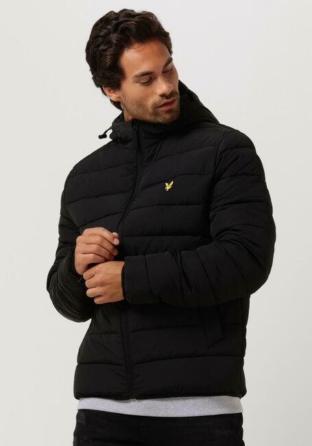 LYLE & SCOTT Veste matelassé LIGHTWEIGHT PUFFER JACKET en noir - large