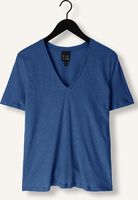 ACCESS Haut SHORT-SLEEVE V BLOUSE en bleu ACCESS Haut SHORT-SLEEVE V BLOUSE en bleu - medium