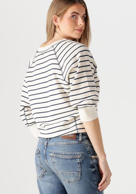 MOS MOSH Pull MMMAGGIE STRIPE SWEATSHIRT en bleu - large