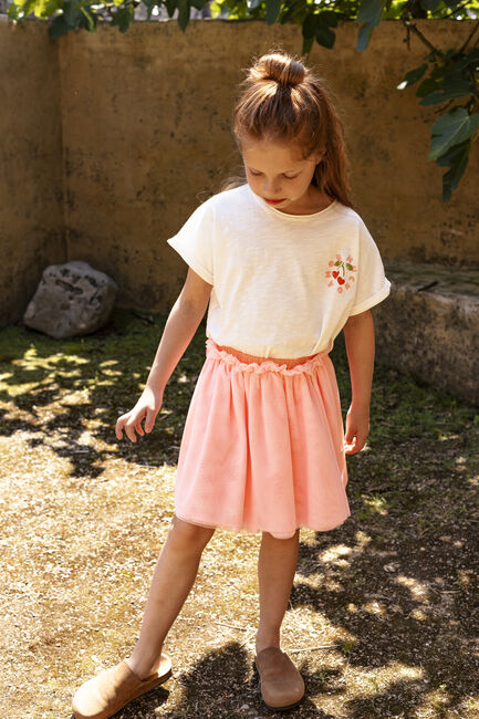 AMMEHOELA Mini-jupe LILOU Rose clair - large