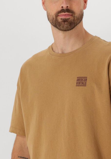 AMERICAN VINTAGE T-shirt YKOBOW en marron - large