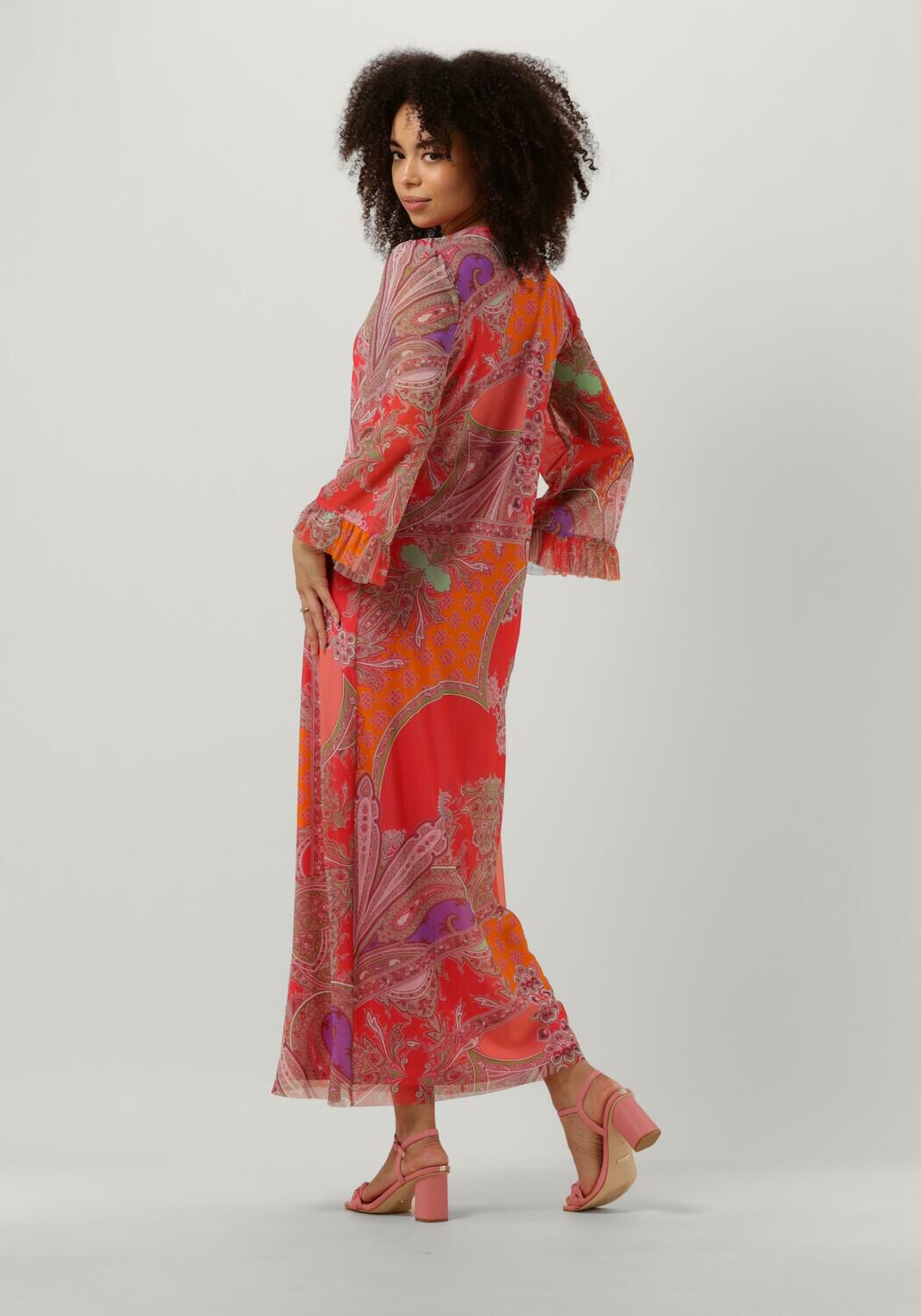 Ana alcazar jurk oranje online