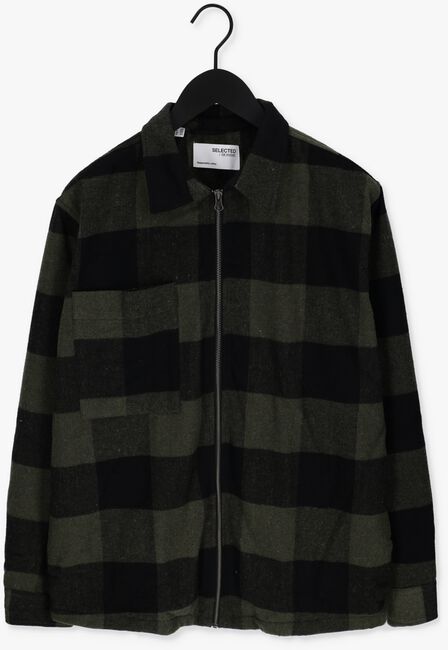 SELECTED HOMME Surchemise LOOSEDOLLER OVERSHIRT LS W Olive - large