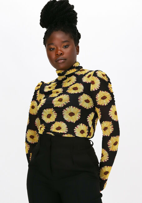 Zwarte FABIENNE CHAPOT Top JANE PUFFED SLEEVE TOP - large