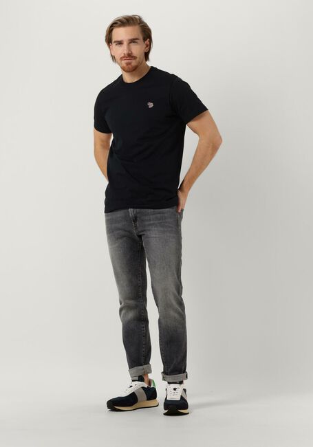 PS PAUL SMITH T-shirt MENS SLIM FIT SS TSHIRT ZEBRA Bleu foncé - large