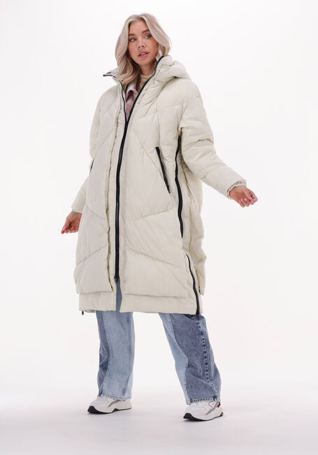 CANADIAN Veste matelassé EUGENIE LG SATIN Blanc - large