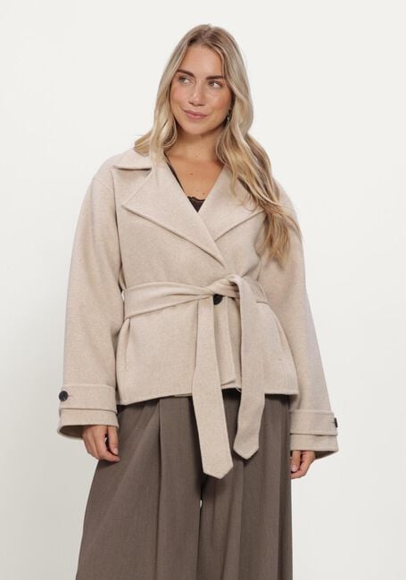 INWEAR Jack ZILLAIW SHORT COAT en beige - large
