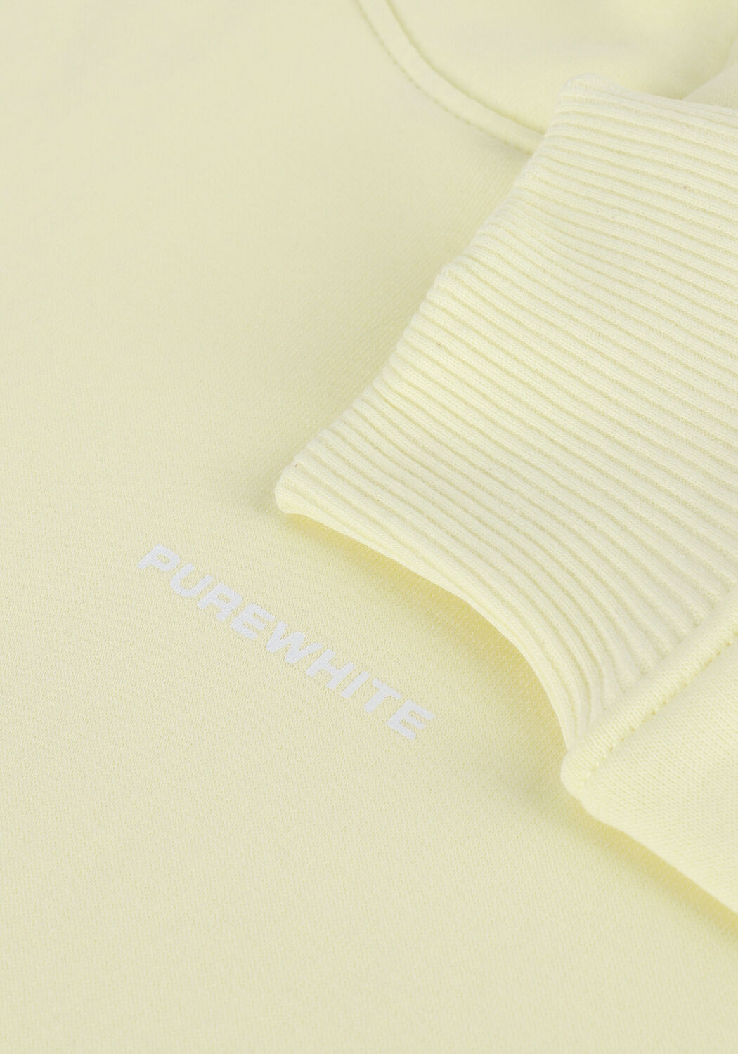 PUREWHITE Chandail 22010310 en jaune - large