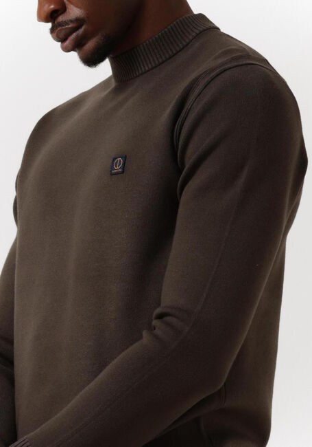 DSTREZZED Pull MOCK NECK TECHNO KNIT en noir - large