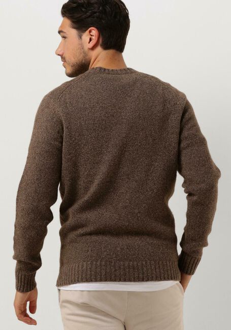 PROFUOMO Pull PULLOVER CREW NECK en marron - large
