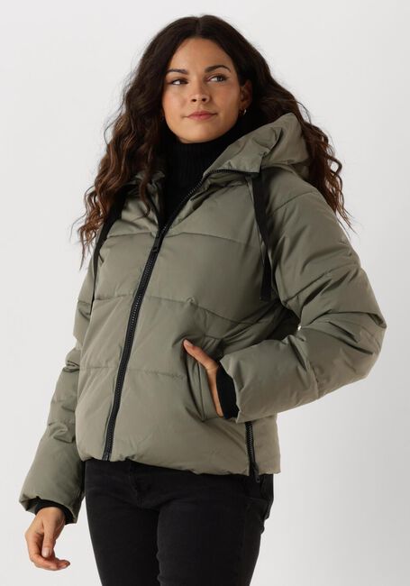 MSCH COPENHAGEN Veste matelassé MSCHPAVINARIA SHORT JACKET en vert - large