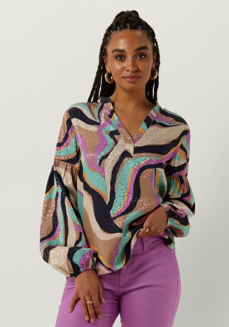 Paarse MOS MOSH  NENA ONDA BLOUSE - large