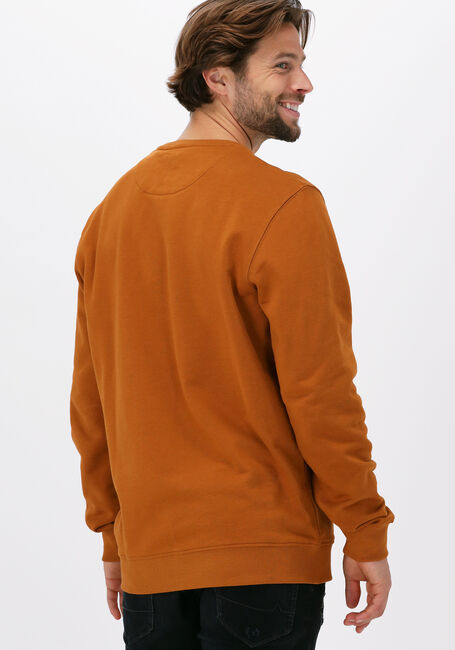 LYLE & SCOTT Pull CREW NECK SWEATSHIRT en orange - large