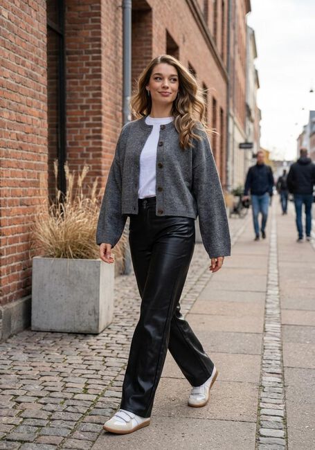 EDITED Pantalon CELINA PANTS en noir - large
