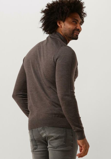 PROFUOMO Pull PULLOVER MOCK en taupe - large
