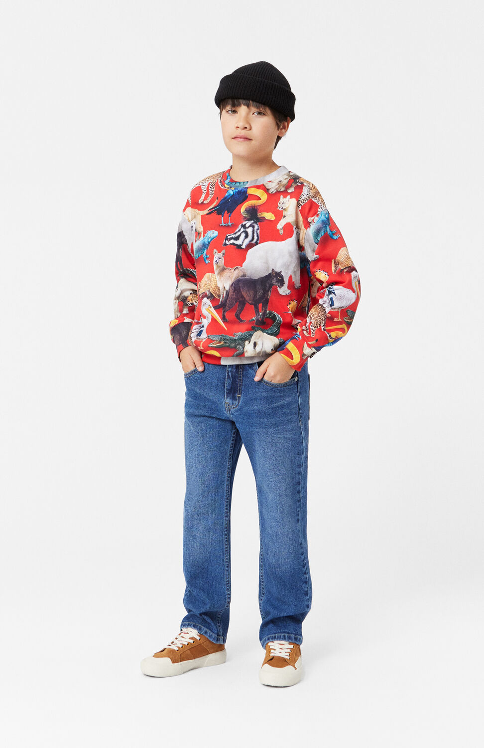 MOLO Pantalon de jogging ALVAR en noir - large