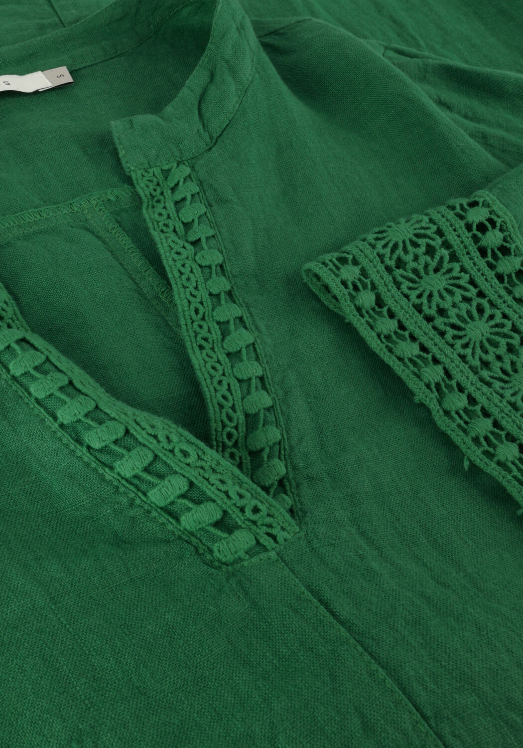 Groene NUKUS Mini jurk CAROL DRESS - large