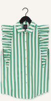 ACCESS STRIPED SHIRT WITH RUFFLE SLEEVES Blouses en vert ACCESS STRIPED SHIRT WITH RUFFLE SLEEVES Blouses en vert - medium