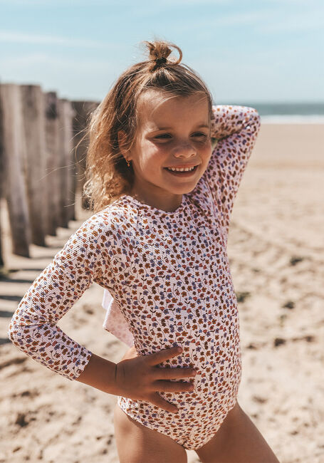 SALTED STORIES Maillots de bain FLOWER BUD BODYSUIT en beige - large
