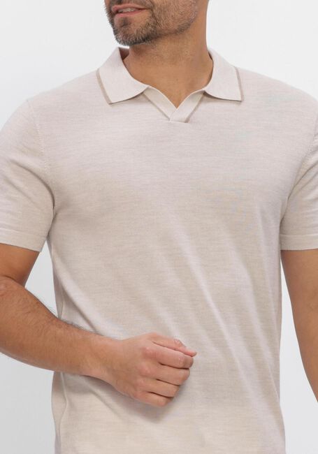 STEFANO LAURAN Polo POLO BORRE en beige - large